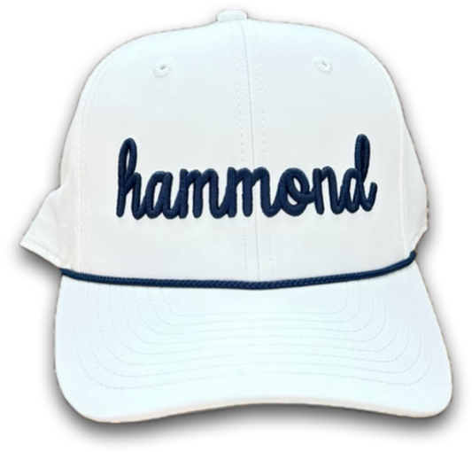 Hammond Rope Hat Navy