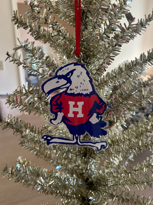 Henry Hawk Ornament Acrylic