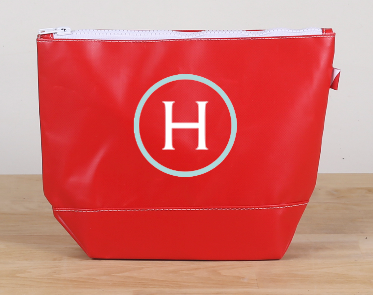 Small wax waterproof pouch