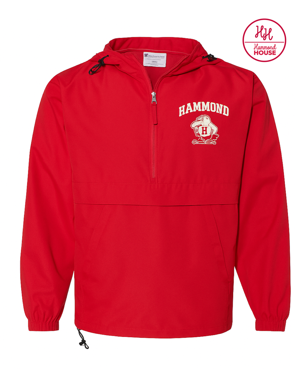 Youth Red Windbreaker