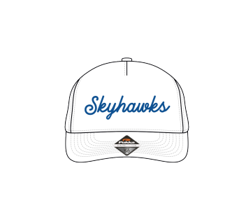 Skyhawks Script Hat in Royal