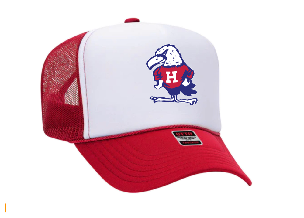 Youth Henry Hawk Hat, Red