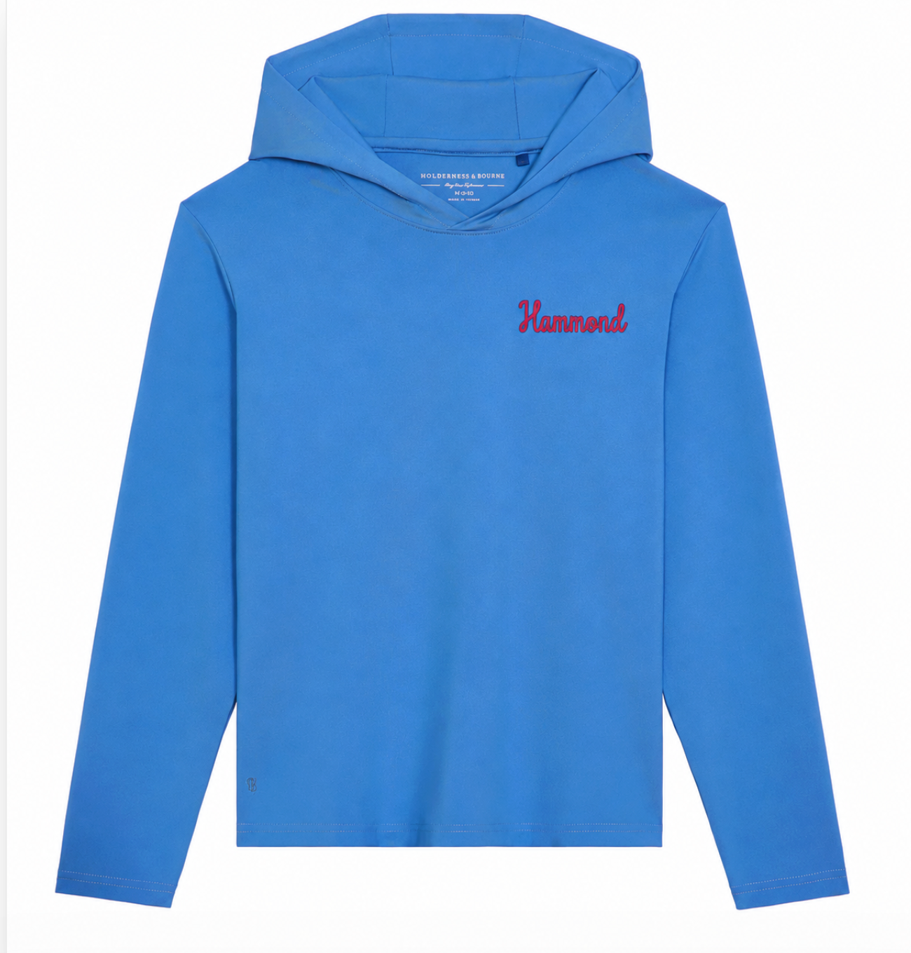 Youth Holderness and Bourne Royal Blue Hoodie with "Hammond"