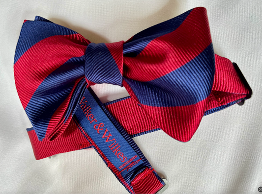 Youth Navy and Red Bowtie