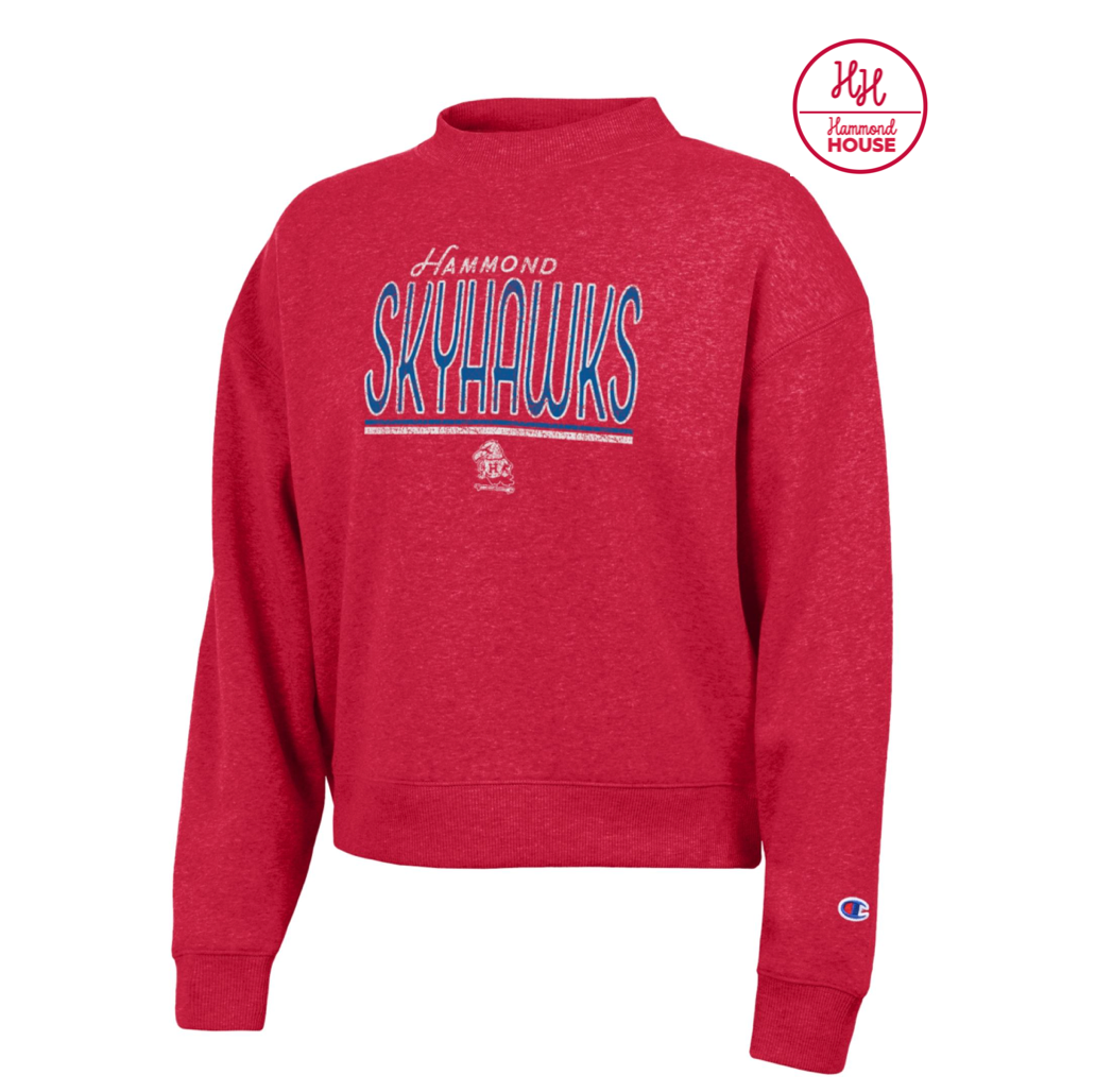 Women's Red Crewneck