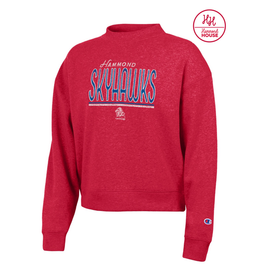 Women's Red Crewneck