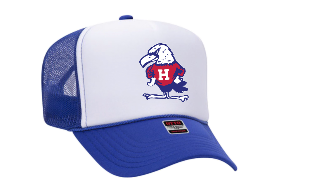 Youth Henry Hawk Hat with Blue Mesh