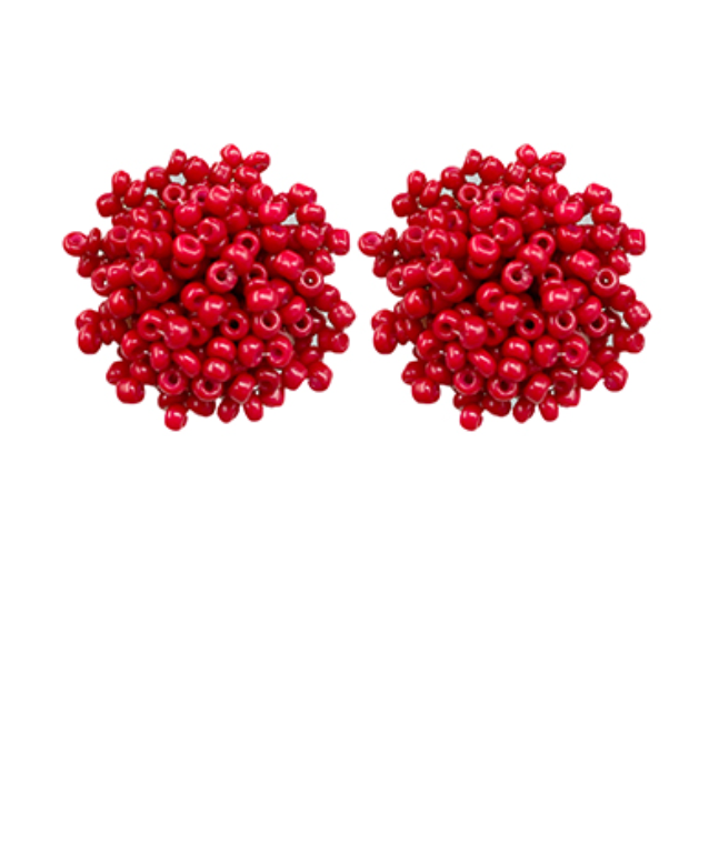 Pompom Earrings