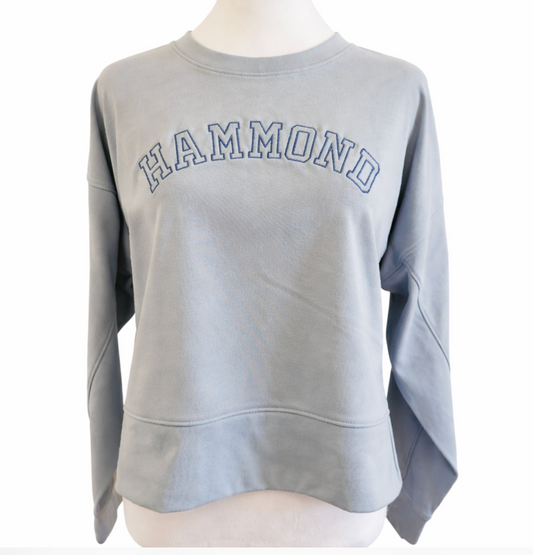 Adult "Hammond" Crewneck Light Blue
