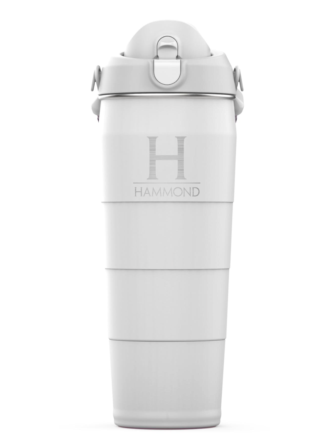 White 32 oz insulated tumbler