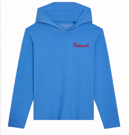 Youth Holderness and Bourne Royal Blue Hoodie with "Hammond"
