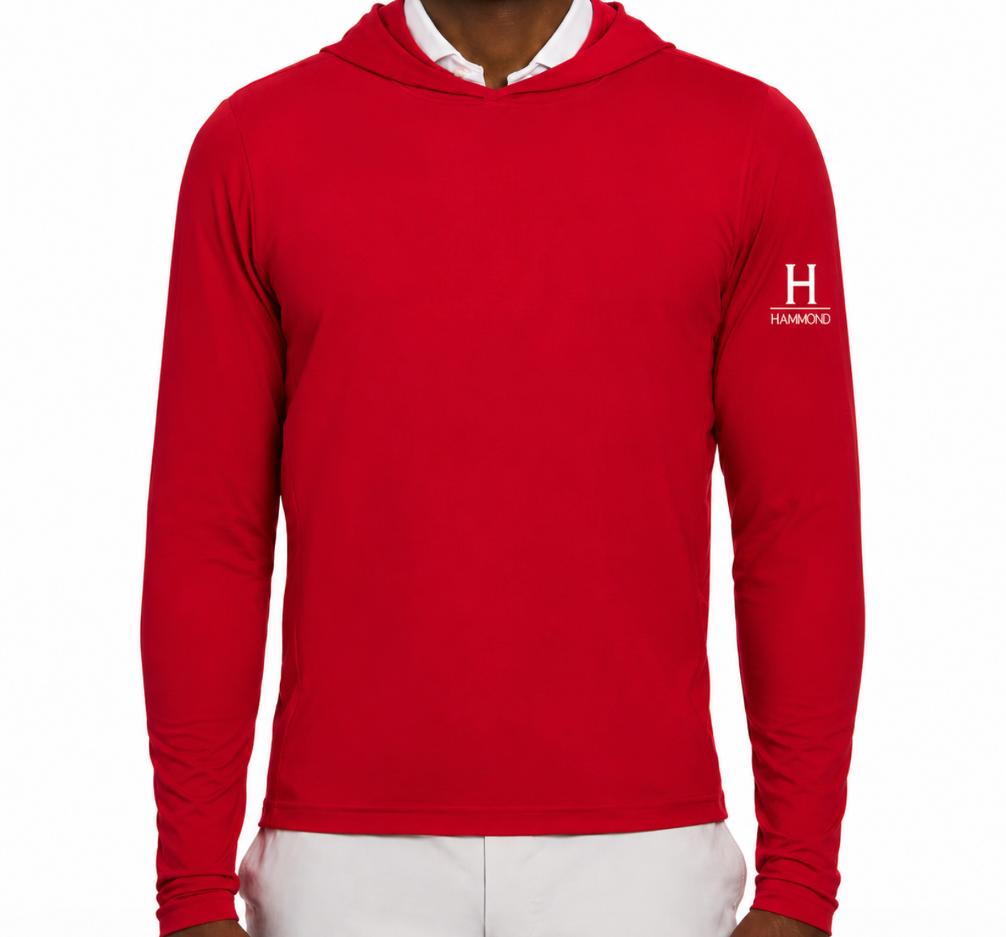 Adult Holderness and Bourne Red Hoodie