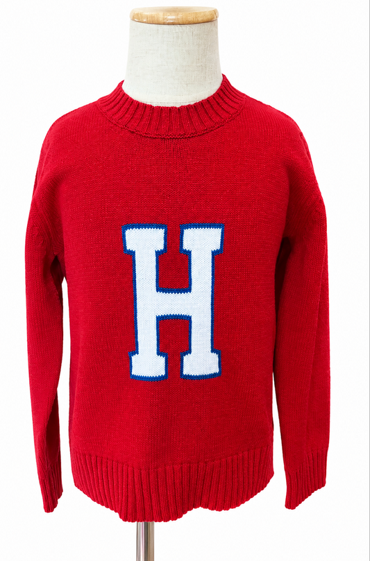 Youth Ellsworth and Ivey H Sweater Red
