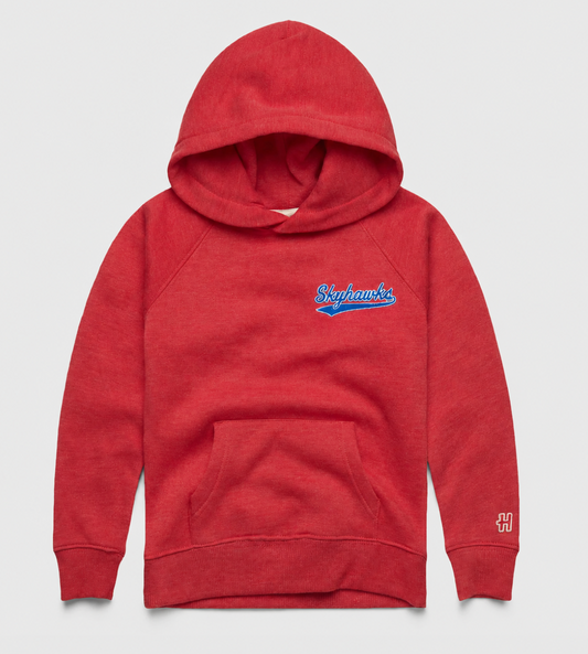 Youth Homage "Skyhawks" Hoodie Red