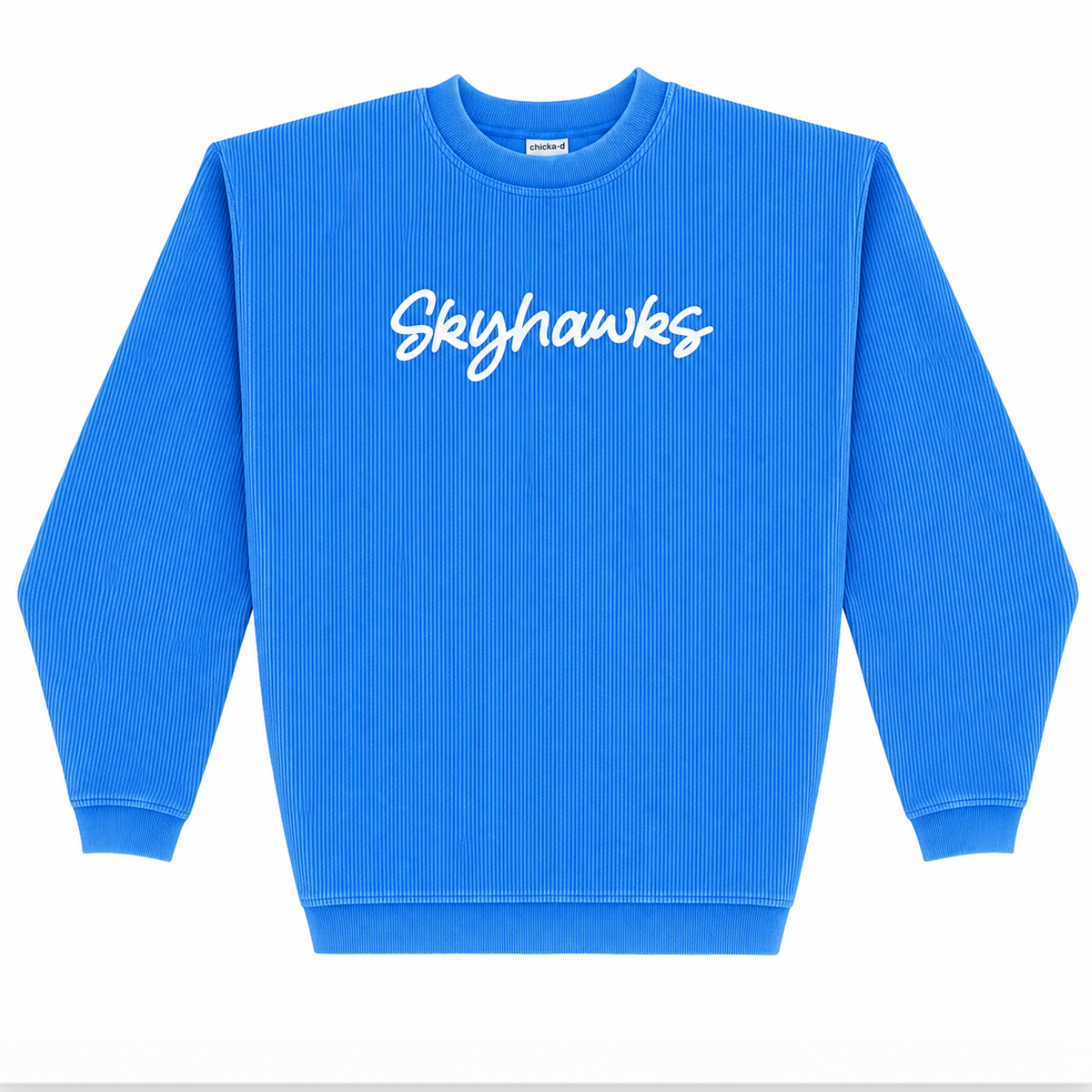 Adult Chicka-d "Skyhawks" Sweatshirt Royal