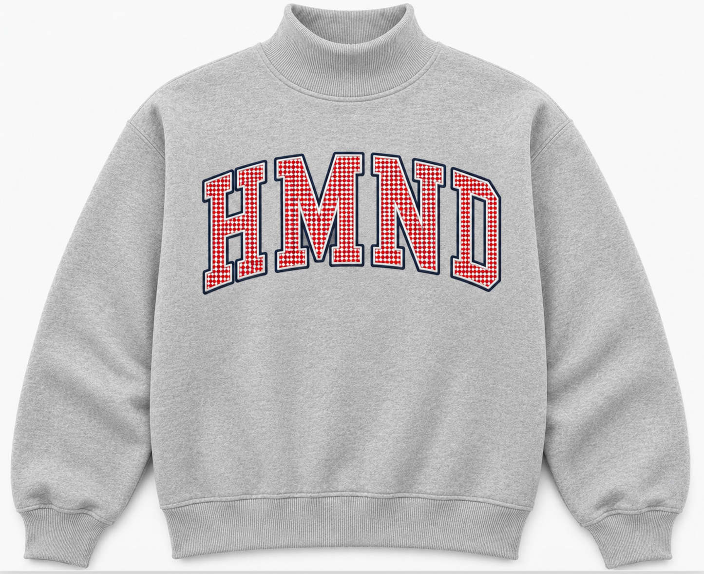 Youth Gray Duothread Mockneck