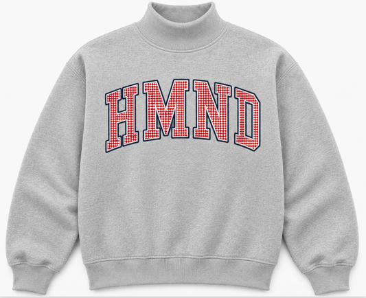 Youth Gray Duothread Mockneck