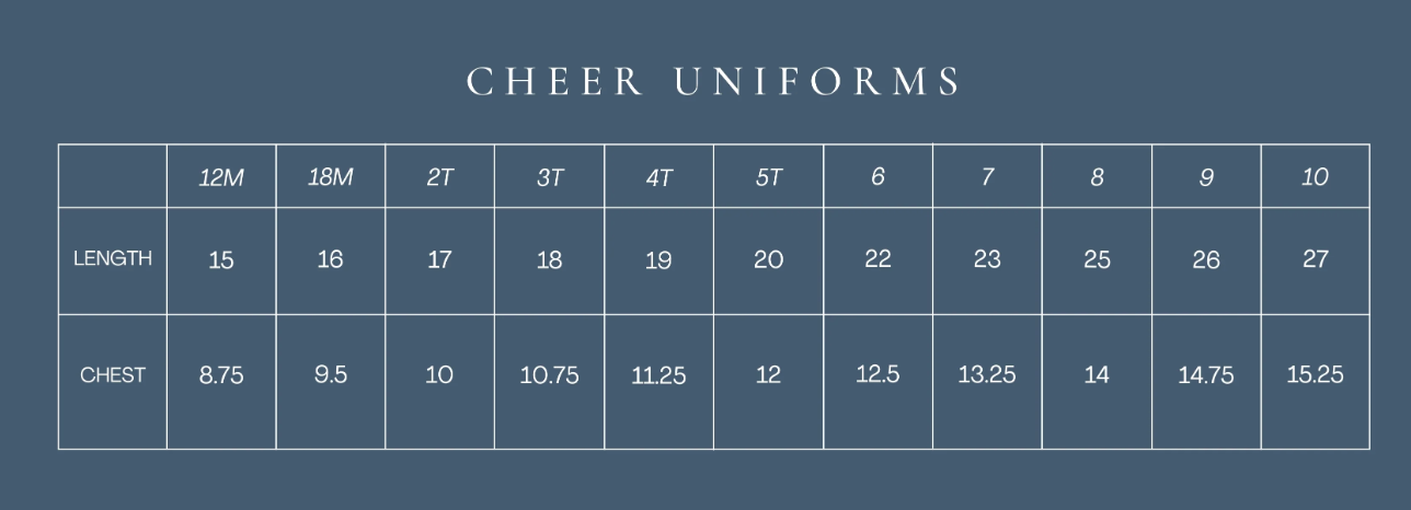 Cheer Dress